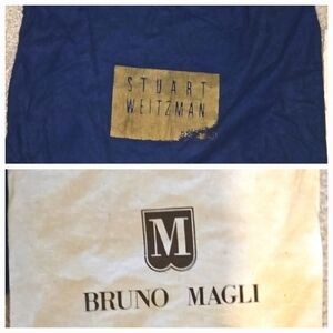 Stuart Weitzman and Bruno Magli shoe bags or purse  dust covers